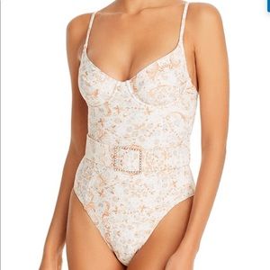 WeWoreWhat Danielle One Piece Swimsuit